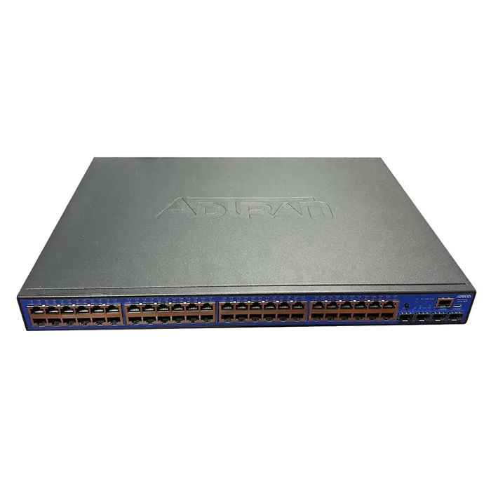 Adtran 17101548PF1 | NetVanta 1550-48P 48 x Ports PoE+ 10/100/1000Base-T + 4 x SFP+ Ports Layer 3 Managed 1U Rack-mountable Gigabit Ethernet Network Switch Refurbished -  refurbished available on Gotodirect