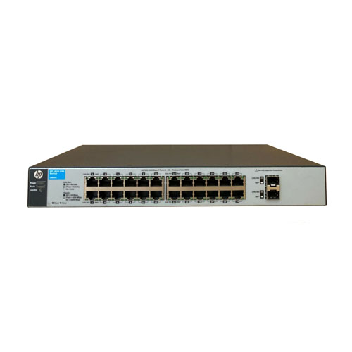 HP J9803A | OfficeConnect 1810 Series 1810-24G v2 24 x 10/100/1000Base-T RJ-45 and 2 x SFP (mini-GBIC) Ports Layer 2 Managed Gigabit Ethernet Network Switch Refurbished - Hewlett-Packard (ou HP en abrégé) refurbished available on Gotodirect