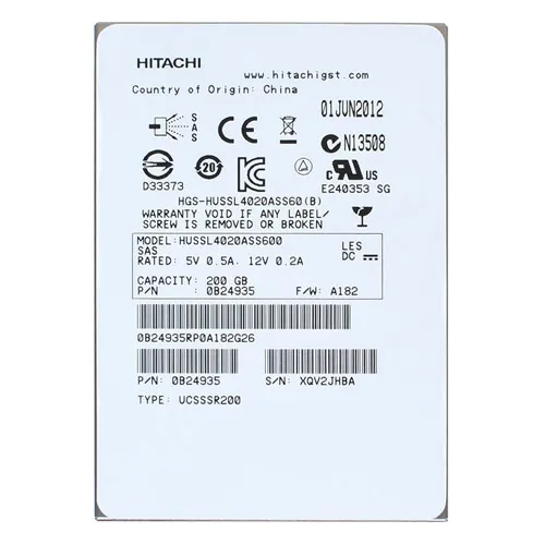 HGST HUSSL4020ASS600 | Ultrastar SSD400S Series 200GB Single-Level Cell SAS 6Gb/s 2.5-inch Solid State Drive Refurbished - HGST (a subsidiary of Western Digital) refurbished available on Gotodirect