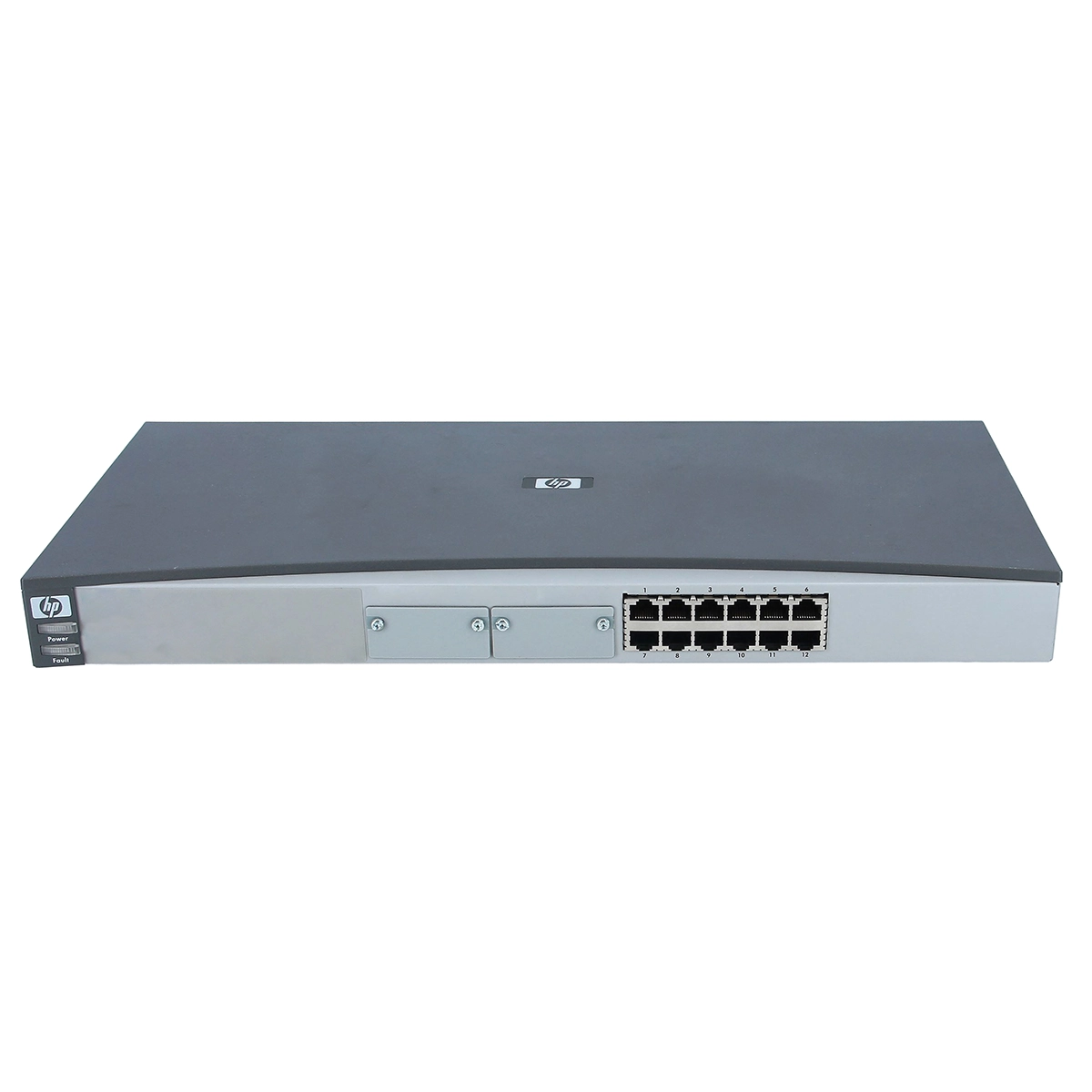 HP J3294-61001 | ProCurve 12 x Ports 10/100Base-T 1U Rack-mountable Network Hub Refurbished - Hewlett-Packard (ou HP en abrégé) refurbished available on Gotodirect