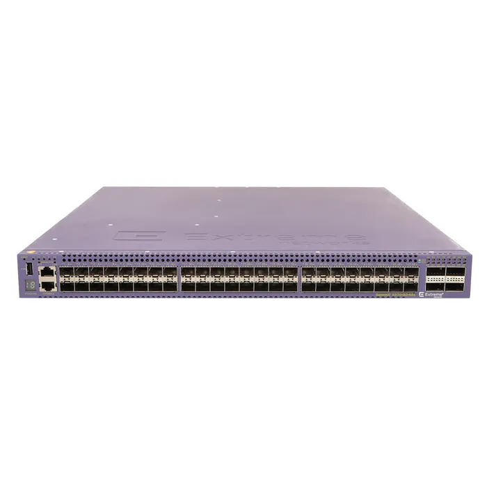 Extreme Networks X670-G2-48X-4Q | Summit X670 Series 48 x Ports 10GbE SFP+ + 4 x Ports 40GbE QSFP+ 1U Rack-mountable Layer 3 Managed Network Switch Refurbished -  refurbished available on Gotodirect
