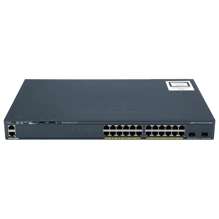 Cisco WS-C2960X-24TD-L= | Catalyst 2960X Series 2960X-24TD-L 24 x Ports 10/100/1000Base-T + 2 x SFP+ Ports Layer 3 Managed 1U Rack-mountable Gigabit Ethernet Network Switch Refurbished - Cisco Systems Inc. refurbished available on Gotodirect