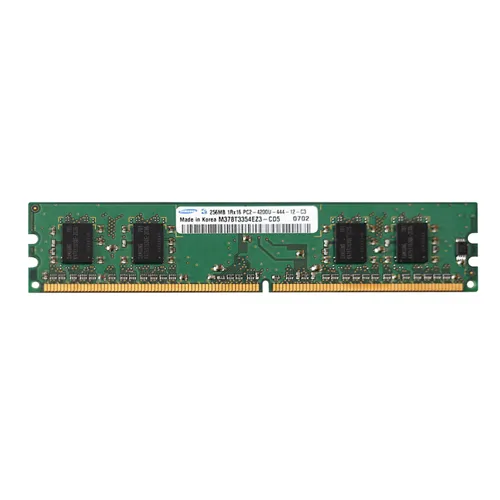 Samsung M378T3354EZ3-CD5 | 256MB DDR2-533MHz PC2-4200 Non-ECC Unbuffered UDIMM CL4 1Rx16 1.8V 240-Pin Memory Module Refurbished - Samsung refurbished available on Gotodirect