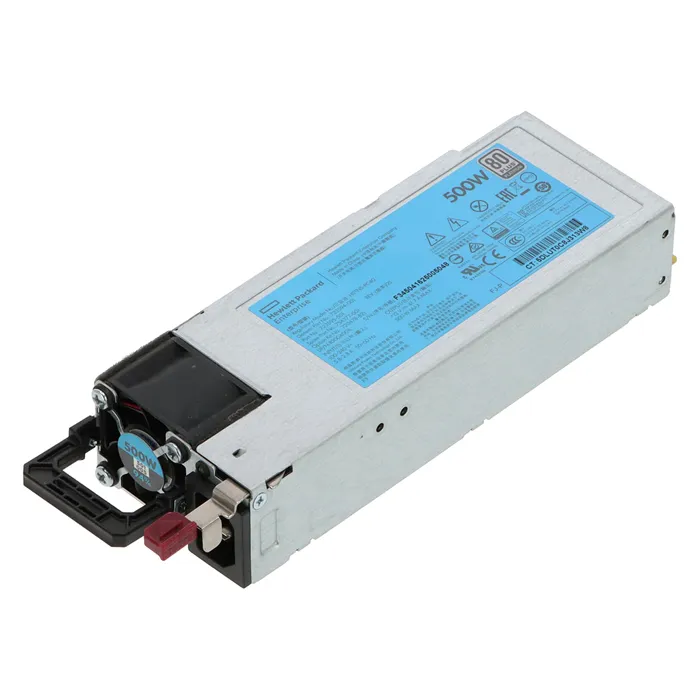 HP 723595-001 | 500-Watts 100-240V 5.8A 50-60Hz Hot-Pluggable Power Supply Unit for ProLiant DL380/DL360 Gen9 Server Refurbished - Hewlett-Packard (ou HP en abrégé) refurbished available on Gotodirect