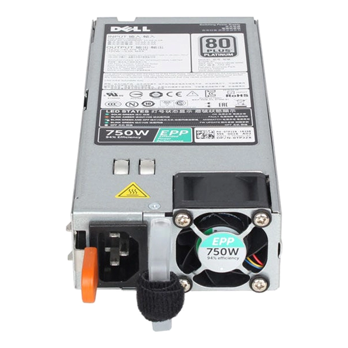 Dell 0V9VFC | 750-Watt 100-240V AC 10A 50-60Hz 80-Plus Platinum Hot-Plug Redundant Power Supply for PowerEdge R640/R740/R740XD/R940 Servers Refurbished - Dell refurbished available on Gotodirect