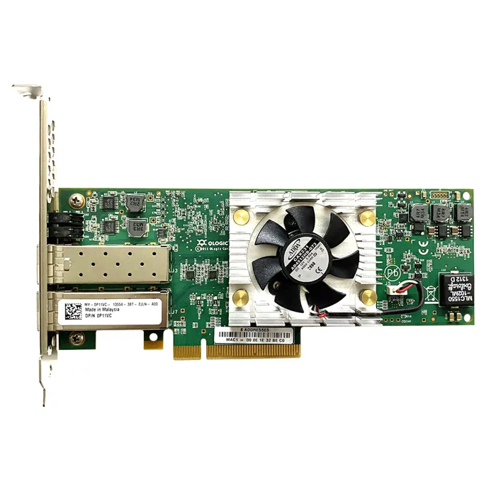 Dell 0P11VC | QLogic QLE8262 2-Ports 10Gb/s PCI Express Converged Network Adapter Card Refurbished - Dell refurbished available on Gotodirect