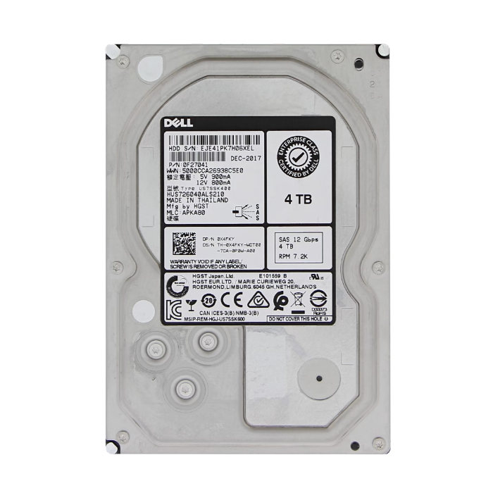 HGST HUS726040ALS210 | Ultrastar 7K6000 Series 4TB 7200RPM SAS 12Gb/s 128MB Cache 512n (Instant Secure Erase) 3.5-inch Hard Drive Refurbished - HGST (a subsidiary of Western Digital) refurbished available on Gotodirect
