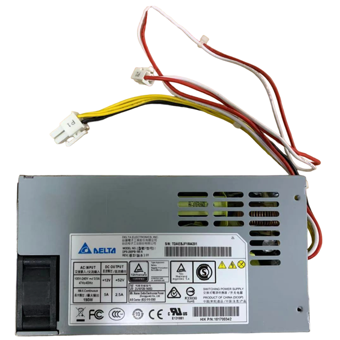 Buy Delta DPS-200PB-185-A | 190-Watts 100-240V 3.5A 47-63Hz ATX12V Power Supply for Dahua PoE DVR Refurbished - $157.06 Delta DPS-200PB-185-A | 190-Watts 100-240V 3.5A 47-63Hz ATX12V Power Supply for Dahua PoE DVR Refurbished - refurbished available on Gotodirect