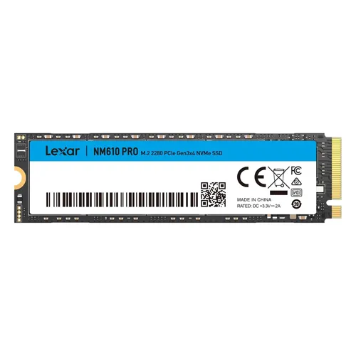 Lexar LNM610P500G-RNNNG | NM610PRO 500GB PCI Express NVMe 3.0 x4 M.2 2280 Solid State Drive Refurbished -  refurbished available on Gotodirect