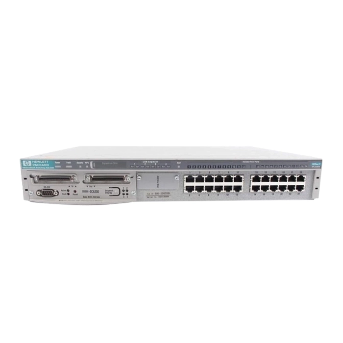 HP J3202-61001 | AdvanceStack 24-Ports 10Base-T Switching Hub Refurbished - Hewlett-Packard (ou HP en abrégé) refurbished available on Gotodirect