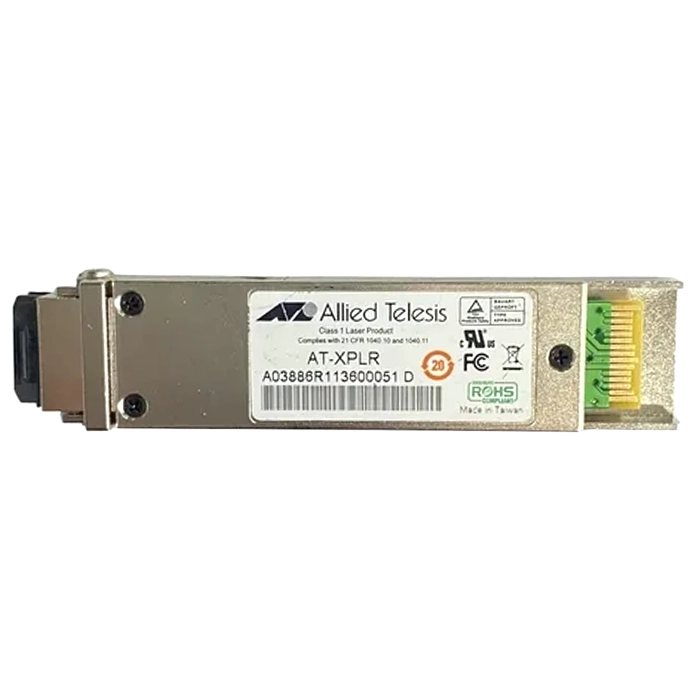 Buy Allied Telesis AT-XPLR | 10Gb/s 10GBase-LR Single-Mode Fibre 1310nm 10km XFP Transceiver Module Refurbished - $725.37 Allied Telesis AT-XPLR | 10Gb/s 10GBase-LR Single-Mode Fibre 1310nm 10km XFP Transceiver Module Refurbished - refurbished available on Gotodirect