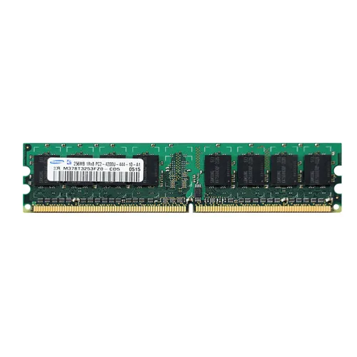 Samsung M378T3253FZ0-CD5 | 256MB DDR2-533MHz PC2-4200 Non-ECC Unbuffered UDIMM CL4 1Rx8 1.8V 240-Pin Memory Module Refurbished - Samsung refurbished available on Gotodirect
