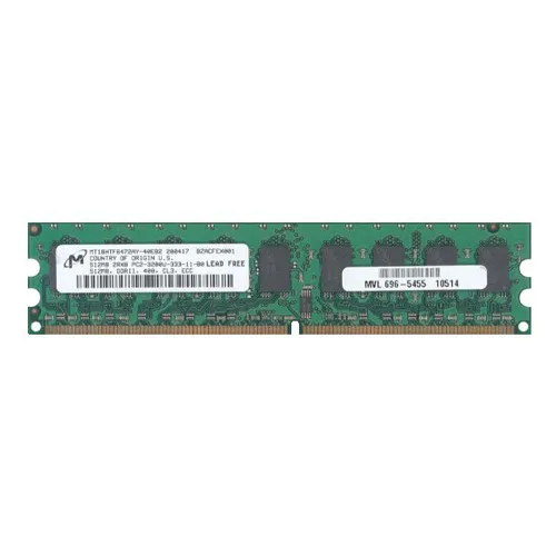 Micron MT18HTF6472AY-40EB2 | 512MB DDR2-400MHz PC2-3200 ECC Unbuffered UDIMM CL3 2Rx8 1.8V 240-Pin Memory Module Refurbished -  refurbished available on Gotodirect