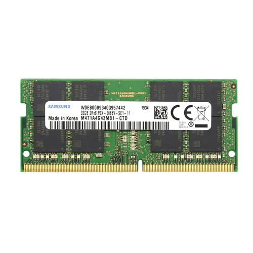 Samsung M471A4G43MB1-CTD | 32GB DDR4-2666MHz PC4-21300 Non-ECC Unbuffered SODIMM CL19 2Rx8 1.2V 260-Pin Memory Module Refurbished - Samsung refurbished available on Gotodirect