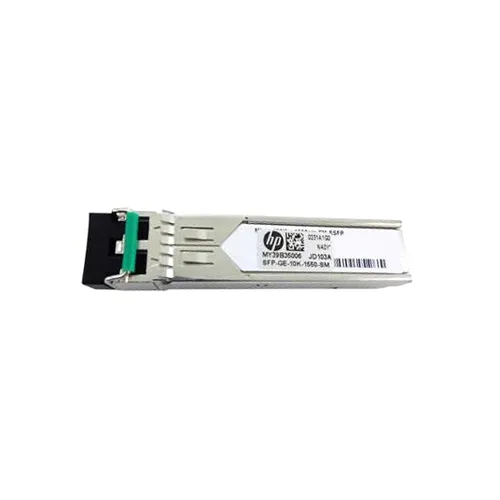 HP JD103-61101 | X120 1Gb/s 1000Base-ZX Single-Mode Fibre 1550nm 100km Duplex LC Connector SFP Transceiver Module Refurbished - Hewlett-Packard (ou HP en abrégé) refurbished available on Gotodirect