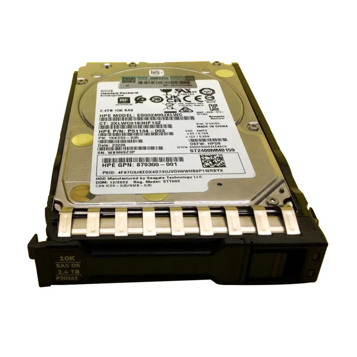 HP P30562-001 | 2.4TB 10000RPM SAS 12Gb/s Hot-Swappable 2.5-inch Hard Drive for ProLiant Gen10 Plus/Gen11 Servers Refurbished - Hewlett-Packard (ou HP en abrégé) refurbished available on Gotodirect