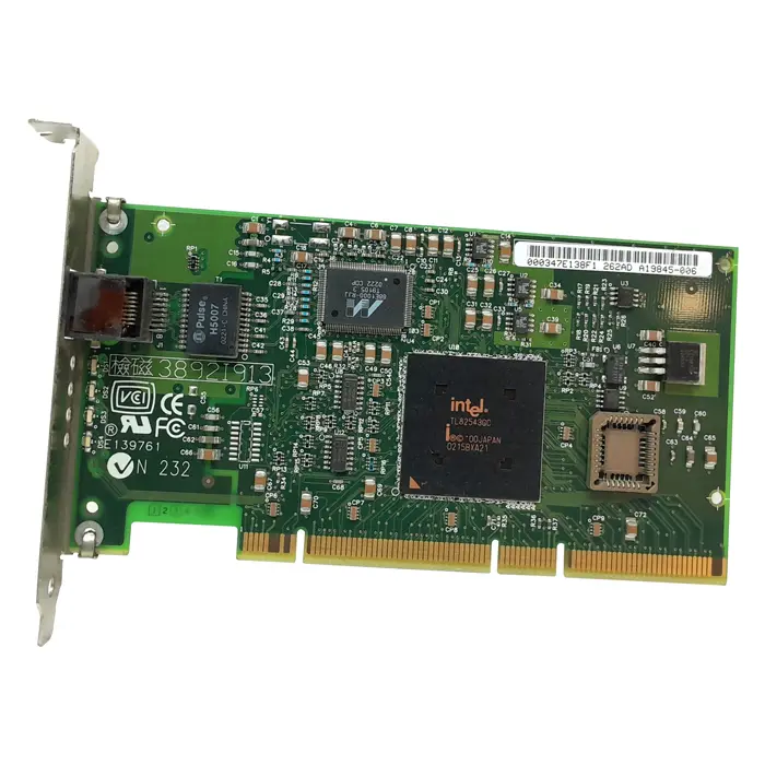 Intel A19845-006 | PRO/1000 T Single-Port RJ-45 1Gb/s 10Base-T/100Base-TX/1000Base-TX Gigabit Ethernet PCI Server Network Adapter Refurbished - Intel refurbished available on Gotodirect