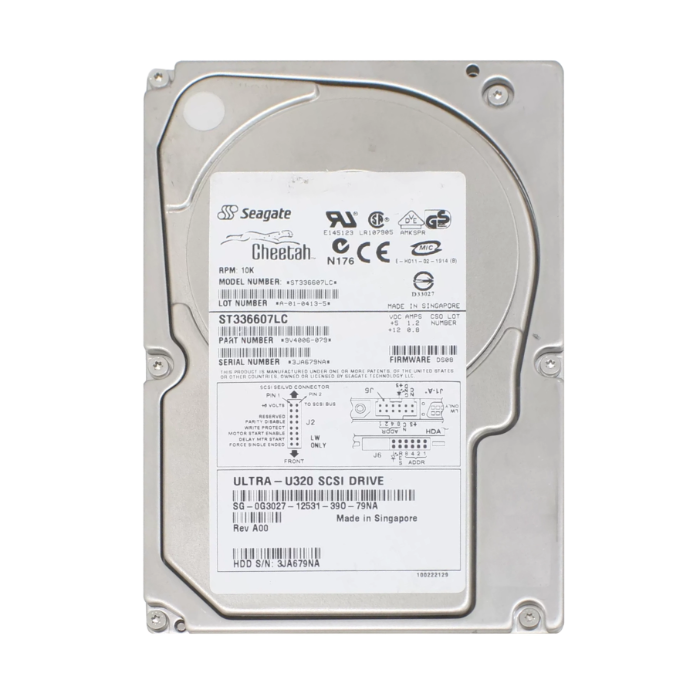 Dell G3027 | 36GB 10000RPM Ultra320 SCSI Hot-Swappable 80-Pin 3.5-Inch Hard Drive for PowerEdge Servers Refurbished - Dell refurbished available on Gotodirect