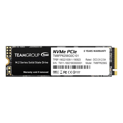 Team Group TM8FP6256G0C101 | MP33 256GB PCI Express 3.0 x4 NVMe M.2 2280 Solid State Drive Refurbished -  refurbished available on Gotodirect