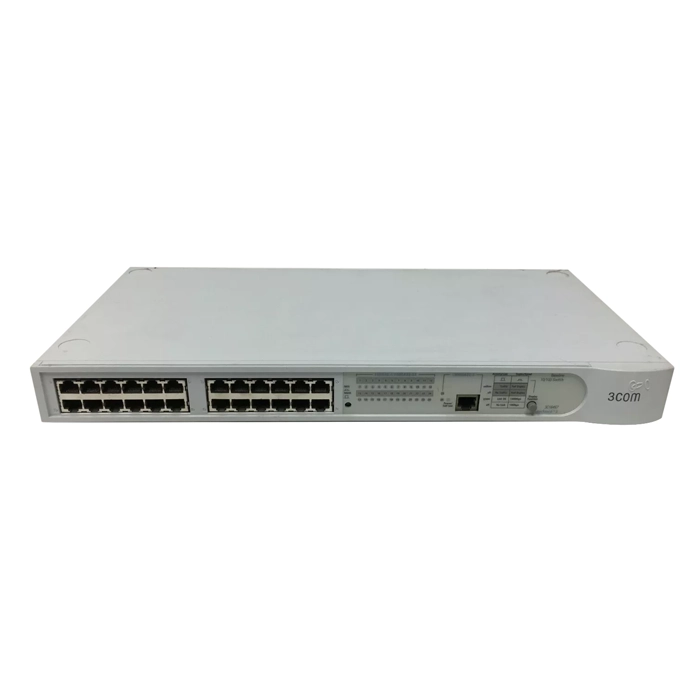 3Com 3C16467-US | SuperStack 3 Baseline 10/100 Switch 24-Port Plus 1000BASE-T 24 x 10/100Base-TX LAN Ethernet Switch Refurbished -  refurbished available on Gotodirect