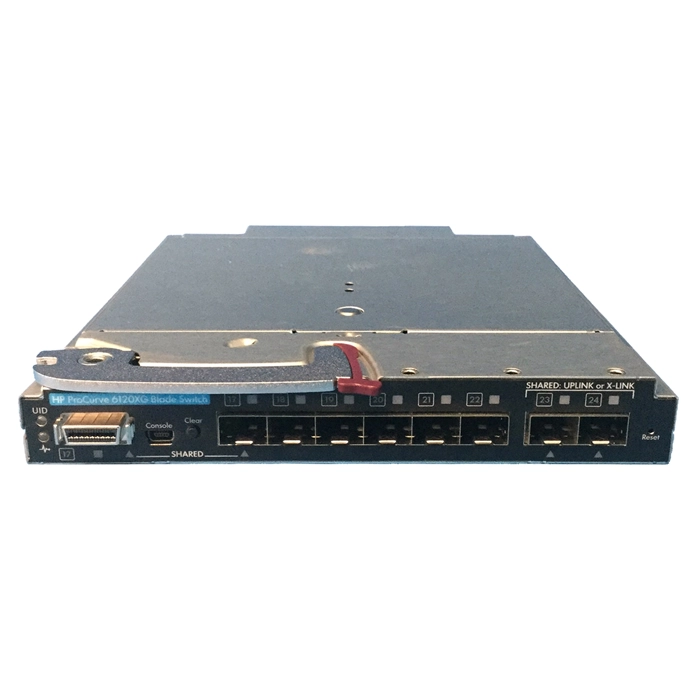 Buy HP 517994-001 | ProCurve 6120XG 8 x SFP+ Ports 10GBase-X + 1 x 10GBase-CX4 Managed Gigabit Ethernet Blade Switch for BLc3000 Enclosure Refurbished - $325.22 HP 517994-001 | ProCurve 6120XG 8 x SFP+ Ports 10GBase-X + 1 x 10GBase-CX4 Managed Gigabit Ethernet Blade Switch for BLc3000 Enclosure Refurbished - Hewlett-Packard (ou HP en abrégé) refurbished available on Gotodirect