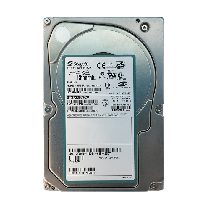 Dell Y3049 | 73GB 10000RPM Fibre Channel 4Gb/s 3.5-Inch Hard Drive Refurbished - Dell refurbished available on Gotodirect