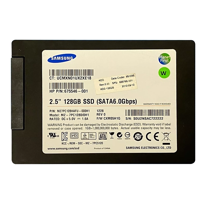Samsung MZ-7PC1280/0H1 | 830 Series 128GB 2.5-inch 6GB/s SATA NAND MLC (Basic Kit) Solid State Drive Refurbished - Samsung refurbished available on Gotodirect