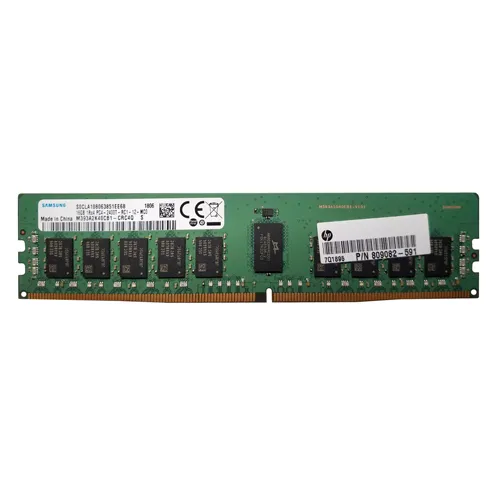 HP 809082-591 | 16GB DDR4-2400MHz PC4-19200 ECC Registered RDIMM CL17 1Rx4 1.2V 288-Pin Memory Module Refurbished - Hewlett-Packard (ou HP en abrégé) refurbished available on Gotodirect