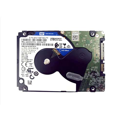 Western Digital WD20SPZX | Blue 2TB 2.5-inch 6GB/s SATA 5400RPM 128MB Cache Laptop Hard Drive Refurbished - Western Digital refurbished available on Gotodirect