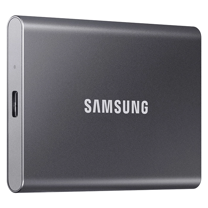 Samsung MU-PC4T0T/AM | T7 Series 4TB 10Gbps USB 3.2 Gen 2 (Type C) Titan Grey Portable Solid State Drive Refurbished - Samsung refurbished available on Gotodirect