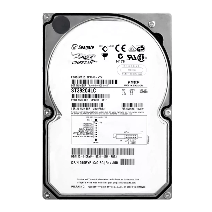 Dell 10RYP | 9.1GB 10000RPM Ultra160 SCSI 4MB Cache 80-Pin 3.5-Inch Hard Drive Refurbished - Dell refurbished available on Gotodirect