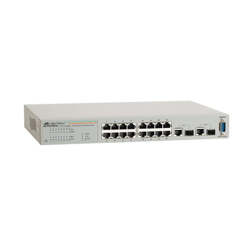 Allied Telesis AT-FS750/16-20 | FS700 Series 16 x Ports 10/100Base-TX + 2 x Ports SFP Combo Rack-mountable Layer 2 Unmanaged Fast Ethernet Network Switch Refurbished -  refurbished available on Gotodirect