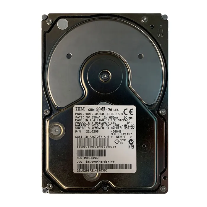 IBM 22L0298 | 4GB 7200RPM Ultra SCSI 512KB Cache 3.5-Inch Hard Drive Refurbished -  refurbished available on Gotodirect