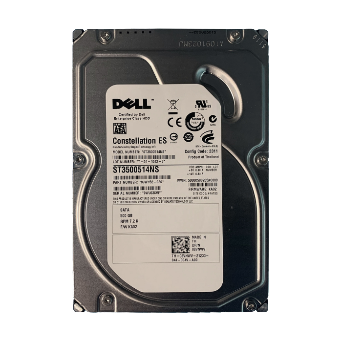 Seagate 9JW152-036 | Constellation ES Series 500GB 7200RPM SATA 3Gb/s 32MB Cache (RoHS) 3.5-Inch Hard Drive Refurbished - Seagate refurbished available on Gotodirect