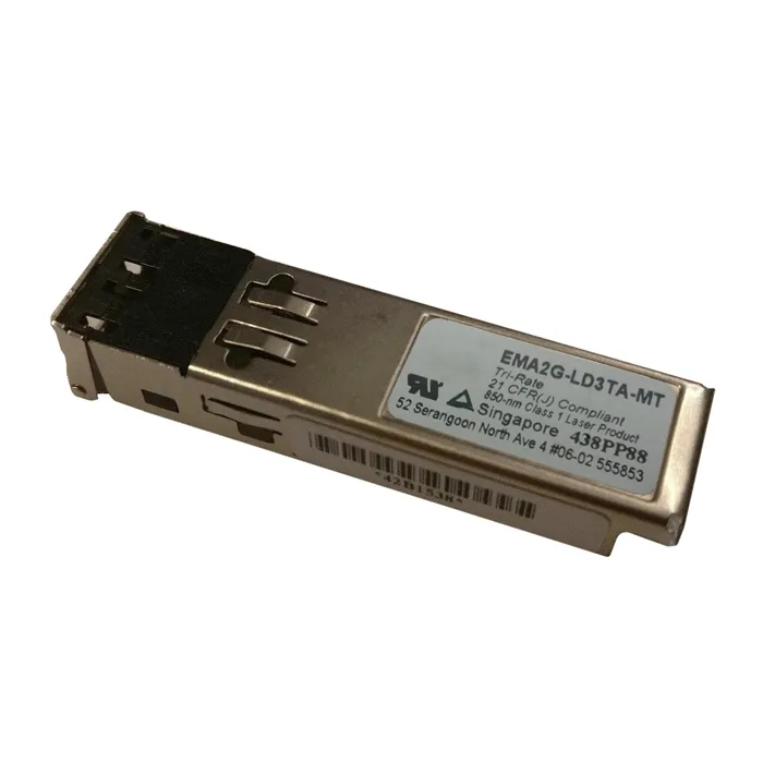 Dell EMA2G-LD3TA-MT | 2Gb/s 1000Base-SW Multi-Mode Fibre 850nm LC Connector SFP (mini-GBIC) Transceiver Module Refurbished - Dell refurbished available on Gotodirect