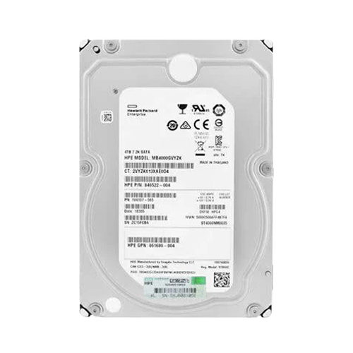 HP 861680-004 | 4TB 7200RPM SATA 6Gb/s Hot-Pluggable (512e) LFF 3.5-inch Midline Hard Drive for Gen8/10 ProLiant Server Refurbished - Hewlett-Packard (ou HP en abrégé) refurbished available on Gotodirect
