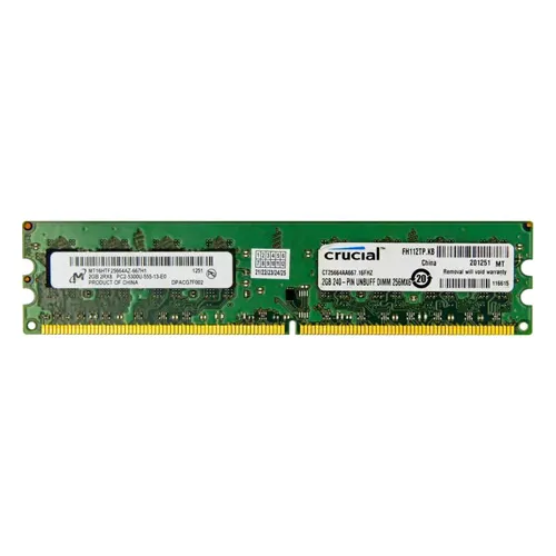 Buy Micron MT16HTF25664AZ-667H1 | 2GB DDR2-667MHz PC2-5300 Non-ECC Unbuffered UDIMM CL5 2Rx8 1.8V 240-Pin Memory Module Refurbished - $109.48 Micron MT16HTF25664AZ-667H1 | 2GB DDR2-667MHz PC2-5300 Non-ECC Unbuffered UDIMM CL5 2Rx8 1.8V 240-Pin Memory Module Refurbished - refurbished available on Gotodirect