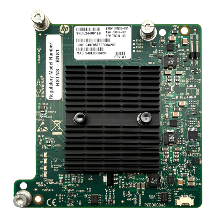 HP 764734-001 | InfiniBand FDR Dual-Ports QSFP 56Gb/s Gigabit Ethernet PCI Express 3.0 x8 Network Adapter Refurbished - Hewlett-Packard (ou HP en abrégé) refurbished available on Gotodirect