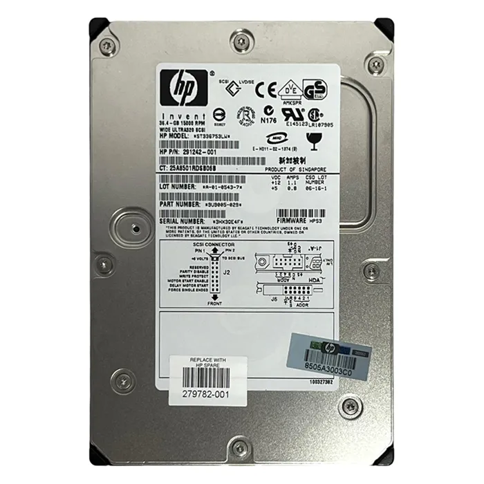 Seagate 9U9005-029 | Cheetah 15K.3 Series 36.7GB 15000RPM Ultra320 SCSI 8MB Cache (CE) 68-Pin 3.5-Inch Hard Drive Refurbished - Seagate refurbished available on Gotodirect