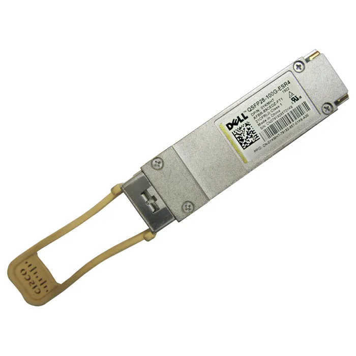 Dell AFBR-89CEDZ-FT1 | 100Gb/s 100Gbase-SR4 Multi-mode Fiber 850nm 300m MPO Connector QSFP28 Transceiver Module Refurbished - Dell refurbished available on Gotodirect