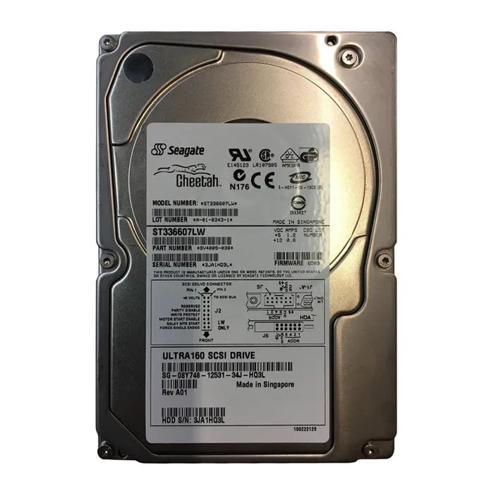 Dell 08Y748 | 36GB 10000RPM Ultra320 SCSI 68-Pin 3.5-Inch Hard Drive Refurbished - Dell refurbished available on Gotodirect