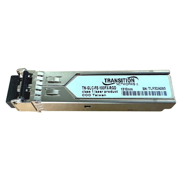 Buy Transition Networks TN-GLC-FE-100FX-RGD | 100Mb/s 100Base-FX Multi-Mode Fibre 1310nm 2km Duplex LC Connector SFP Transceiver Module Refurbished - $354.44 Transition Networks TN-GLC-FE-100FX-RGD | 100Mb/s 100Base-FX Multi-Mode Fibre 1310nm 2km Duplex LC Connector SFP Transceiver Module Refurbished - refurbished available on Gotodirect