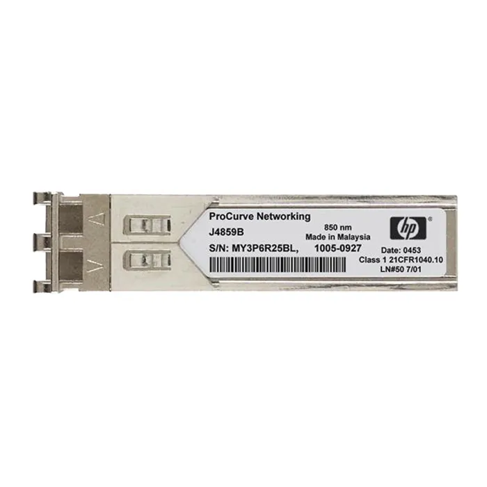 HP J4859B | ProCurve X121 1Gb/s 1000Base-LX Single-Mode Fibre 1310nm 3km Duplex LC Connector SFP (mini-GBIC) Transceiver Module Refurbished - Hewlett-Packard (ou HP en abrégé) refurbished available on Gotodirect