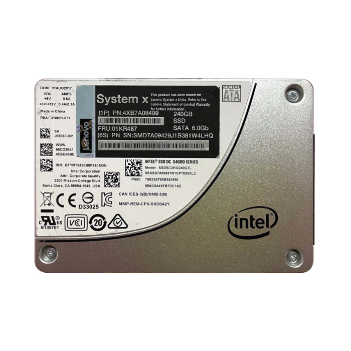 IBM 01KR487 | 240GB Triple-Level Cell SATA 6Gb/s Hot-Swappable 2.5-Inch Solid State Drive Refurbished -  refurbished available on Gotodirect