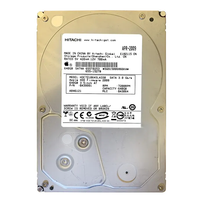 Hitachi 0A39991 | Deskstar E7K1000 Series 640GB 7200RPM SATA 3Gb/s 32MB Cache 3.5-inch Hard Drive Refurbished -  refurbished available on Gotodirect