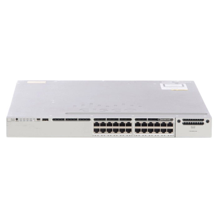 Buy Cisco WS-C3850-24P | Catalyst 3850 Series 3850-24P 24 x RJ-45 Ports PoE+ 10/100/1000Base-T Layer 3 Managed 1U Rack-Mountable Gigabit Ethernet Network Switch Refurbished - $343.33 Cisco WS-C3850-24P | Catalyst 3850 Series 3850-24P 24 x RJ-45 Ports PoE+ 10/100/1000Base-T Layer 3 Managed 1U Rack-Mountable Gigabit Ethernet Network Switch Refurbished - Cisco Systems Inc. refurbished available on Gotodirect