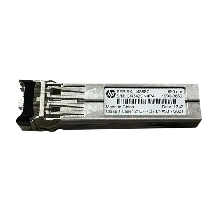 HP 1990-3662 | ProCurve X121 1.25Gb/s 1000Base-SX Multi-Mode Fibre 850nm 550m Duplex LC Connector SFP Transceiver Module Refurbished - Hewlett-Packard (ou HP en abrégé) refurbished available on Gotodirect
