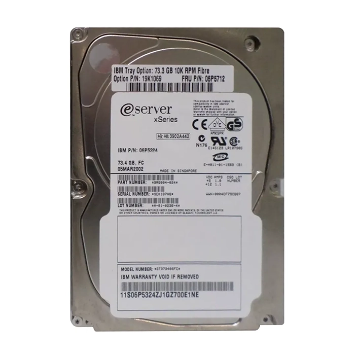 IBM 19K1069 | 73GB 10000RPM Fibre Channel 2Gb/s 3.5-Inch Hard Drive Refurbished -  refurbished available on Gotodirect