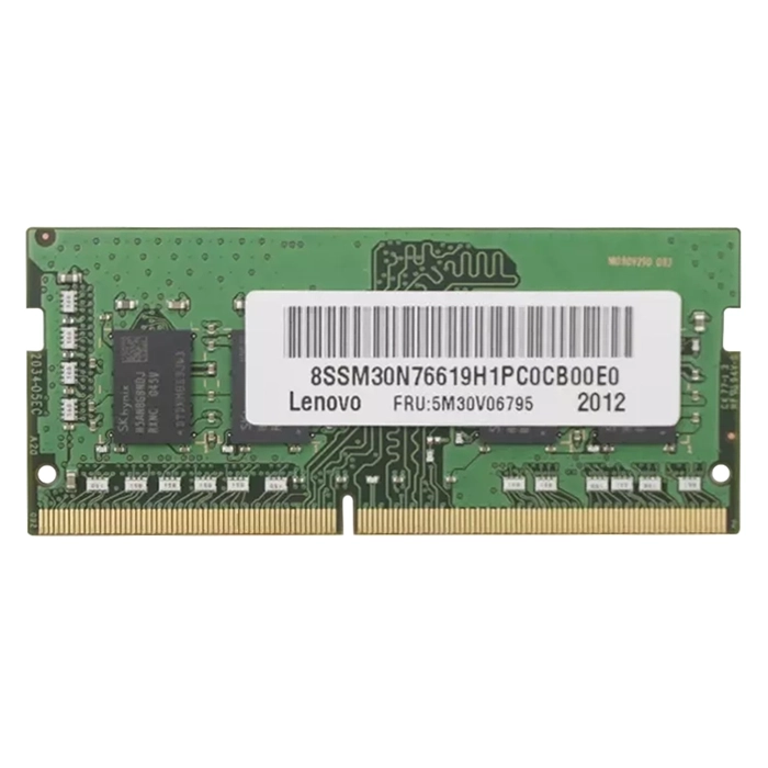 Lenovo 5M30V06795 | 8GB DDR4-3200MHz PC4-25600 Non-ECC Unbuffered SODIMM CL22 1Rx8 1.2V 260-Pin Memory Module Refurbished - Lenovo refurbished available on Gotodirect