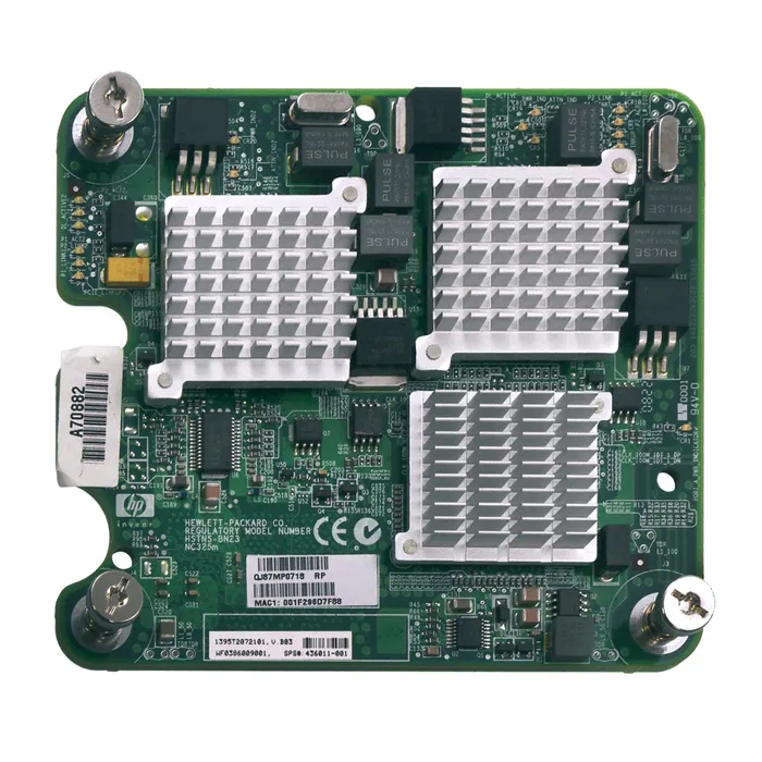 HP 416585-B21 | Quad-Ports 1Gb/s Gigabit Ethernet PCI Express x4 Mezzanine Server Network Adapter for c-Class BladeSystem Refurbished - Hewlett-Packard (ou HP en abrégé) refurbished available on Gotodirect